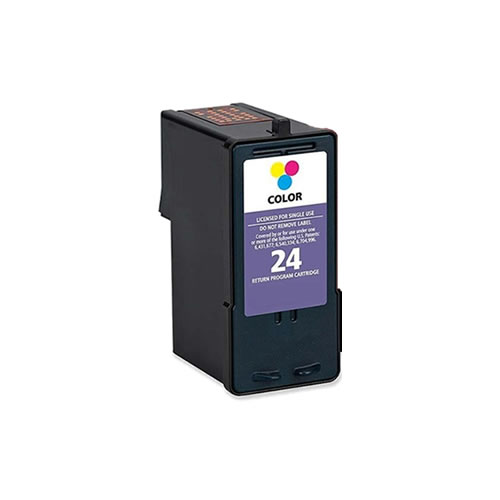 Tinteiro Reciclado Lexmark 24 (18C1524) Cores