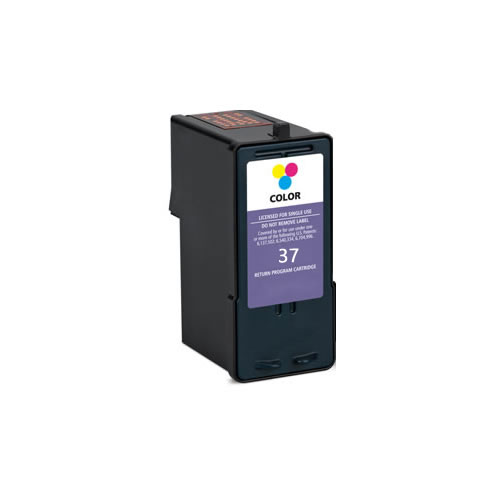 Tinteiro Reciclado Lexmark 37  (18C2180E) Cor