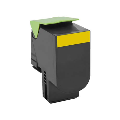 Toner Reciclado Lexmark CS417/ CX417 Amarelo