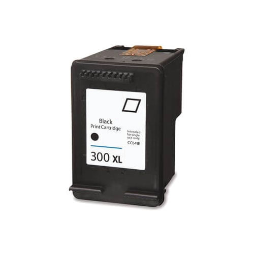 Tinteiro Reciclado HP 300 XL (CC641E) Preto