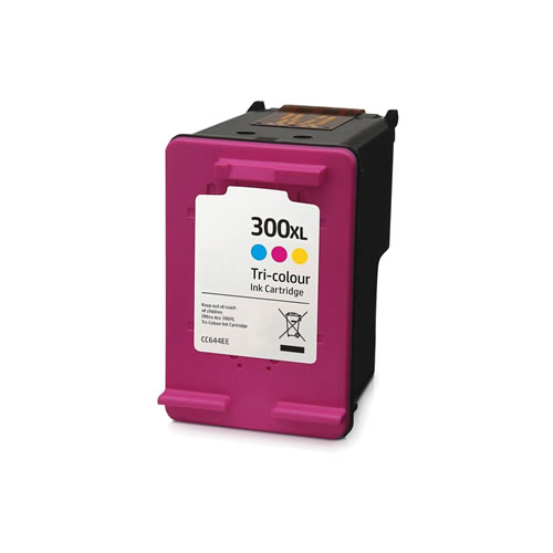 Tinteiro Reciclado HP 300 XL (CC644E) Tricolor