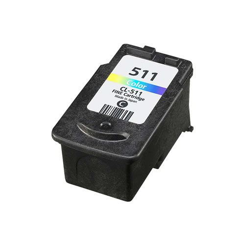 Tinteiro Reciclado Canon CL-511 Cores
