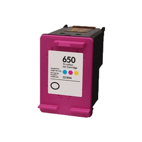 Tinteiro Reciclado HP 650 (CZ102A) Cores