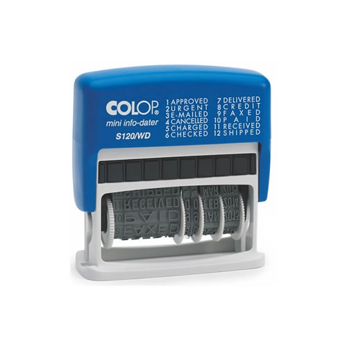 Carimbo Mini-Dater S120/WD (4mm)