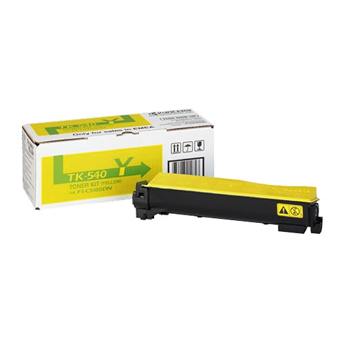 Toner Original Kyocera FSC5100DN (TK-540Y) Amarelo