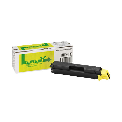 Toner Original Kyocera TK-580 Amarelo