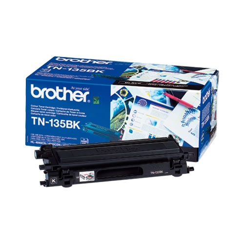 Toner Original Brother TN-135 Preto Alta Cap.