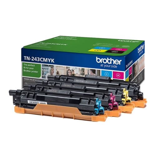 Toner Original Brother TN-243 Pack 4 Cores