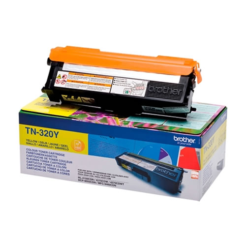 Toner Original Brother TN-320 Amarelo