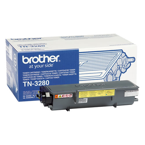 Toner Original Brother TN-3280 Preto Alta Cap.