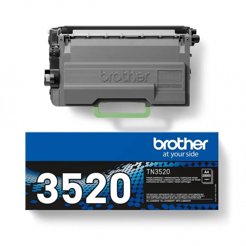 Toner Original Brother TN-3520 Preto