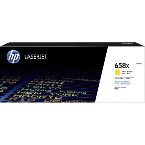 Toner Original HP 658X (W2002X) Amarelo