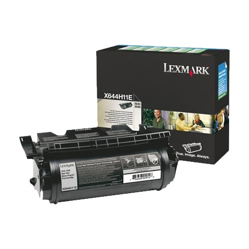 Toner Original Lexmark X642e Alta cap.