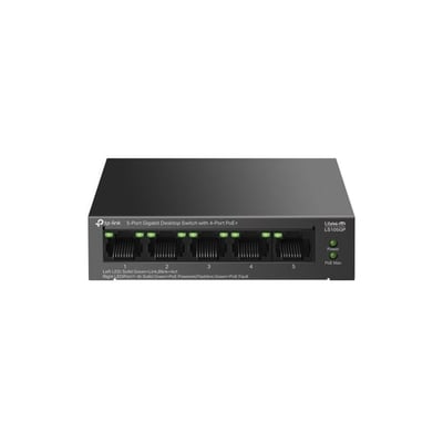 Switch TP-LINK LiteWave LS105GP switch de rede Não-gerido Gigabit Ethernet (10/100/1000) Power over Ethernet (PoE)